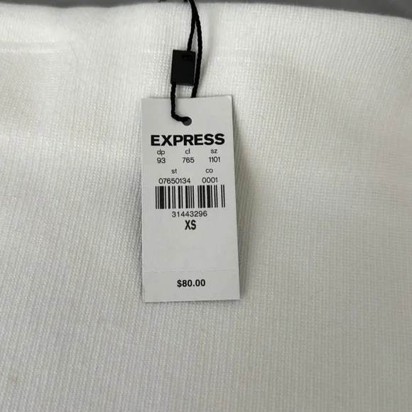 NWT Express White Skirt - Picture 3 of 3